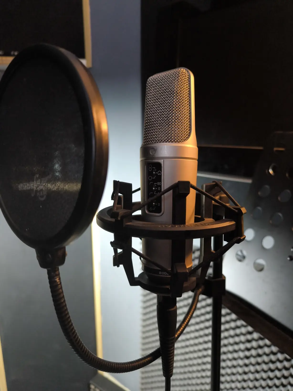 Microfonía del estudio