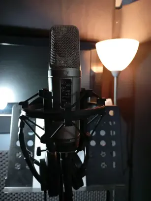 Imagen grabación de podcasts